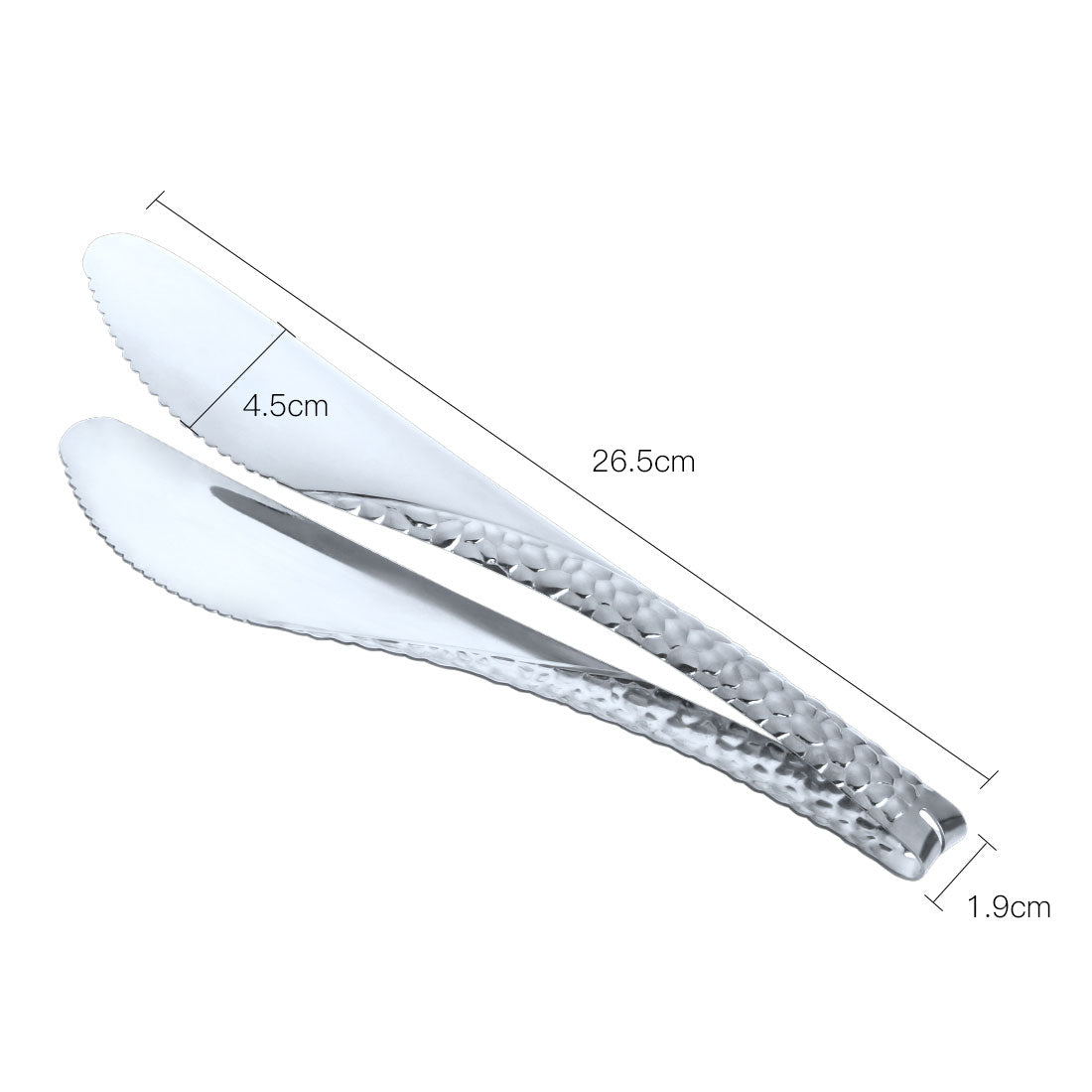 Wholesale Kitchen gadgets 304 stainless steel food ice sugar cake tongs clip for kitchen baking tools