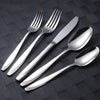 18/10 silver 5 pieces cutlery set Stainless steel gold Flatware Sets 5 Set/Sets(Min. Order)