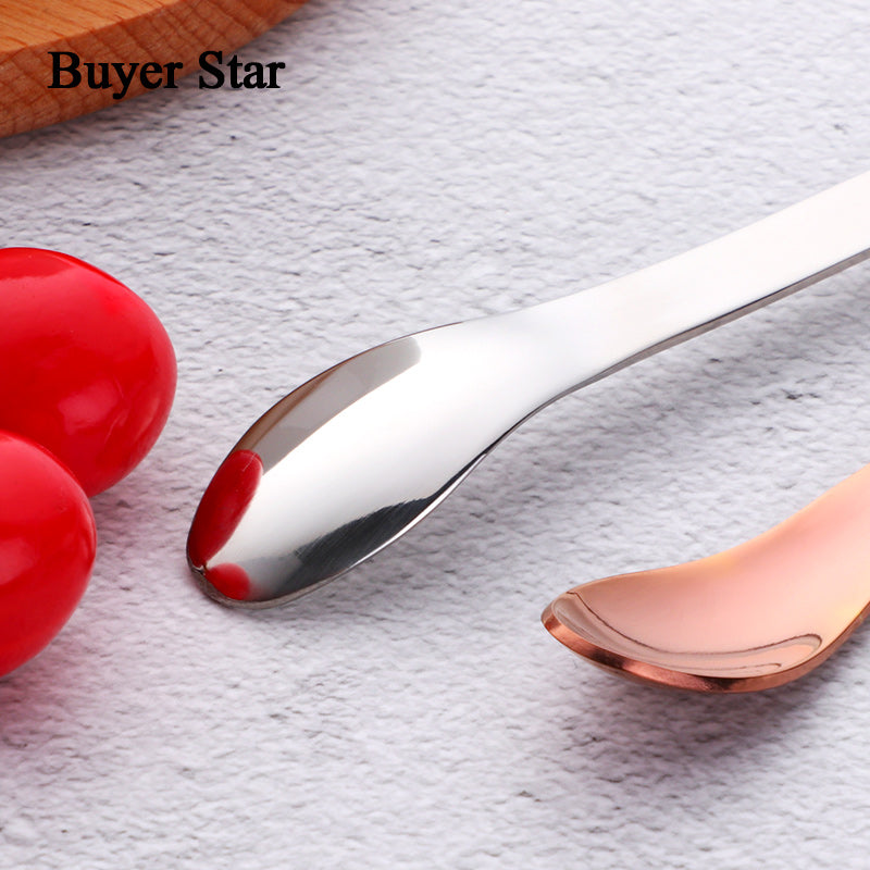 Wholesale Custom Stainless Steel 304 Unique Coffee Tea Creative Stirring Spoon 5 Piece/Pieces(Min. Order) shopify