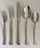 Outlet store  Luxury hotel restaurant new 5 pieces stainless steel cutlery set with box