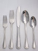 Outlet store  Luxury hotel restaurant new 5 pieces stainless steel cutlery set with box