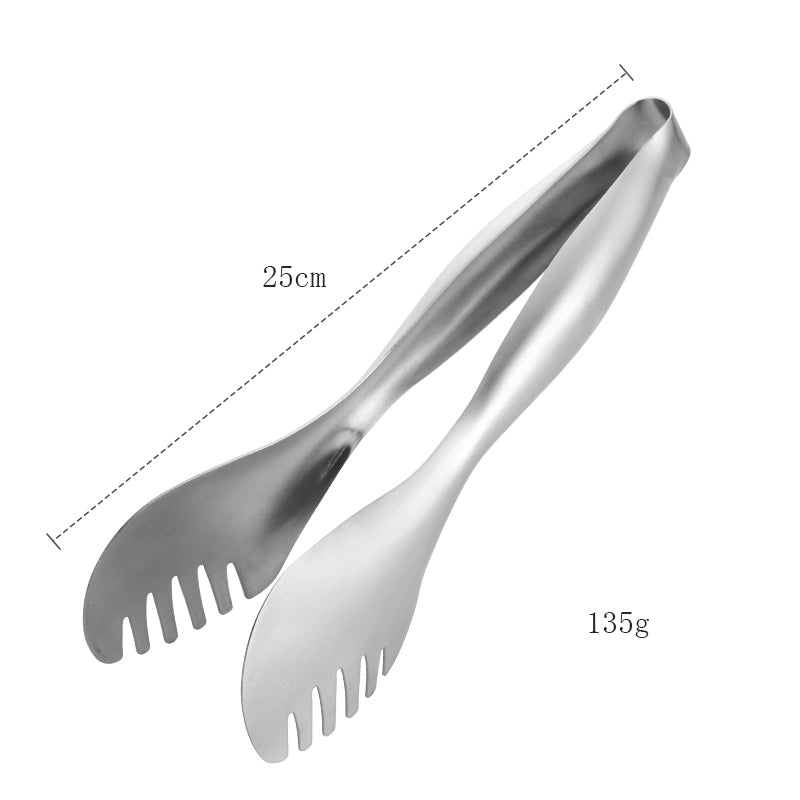 Wholesale Kitchen gadgets 304 stainless steel food ice sugar cake tongs clip for kitchen baking tools