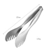 Wholesale Kitchen gadgets 304 stainless steel food ice sugar cake tongs clip for kitchen baking tools
