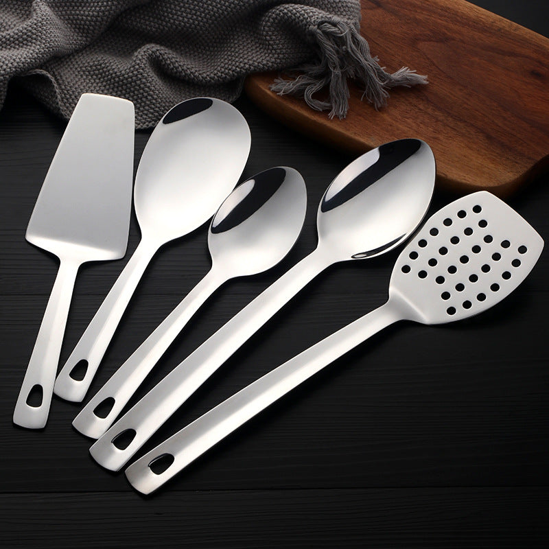 Stainless steel kitchenware set multifunctional cooking spoon and spatula set twelve-piece set