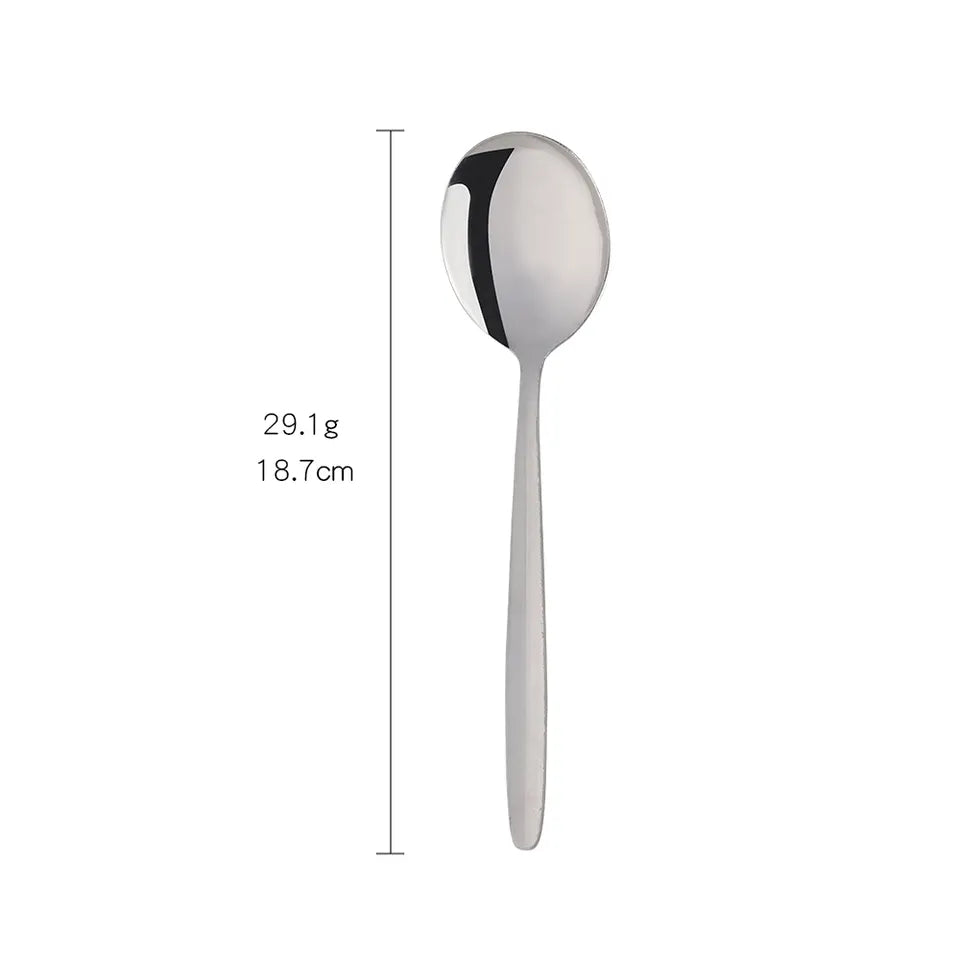 OEM/ODM Stainless Steel Travel Camping Cutlery Set Portable Silverware Set