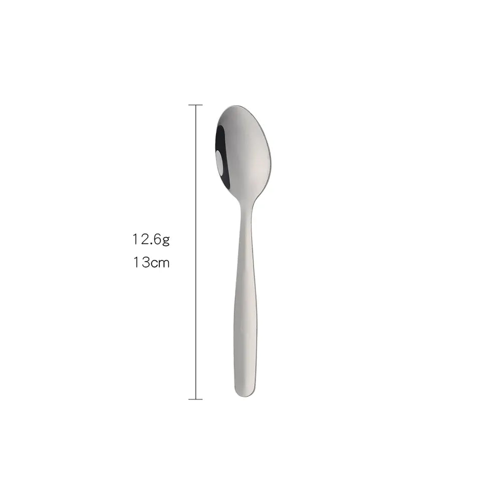 OEM/ODM Stainless Steel Travel Camping Cutlery Set Portable Silverware Set